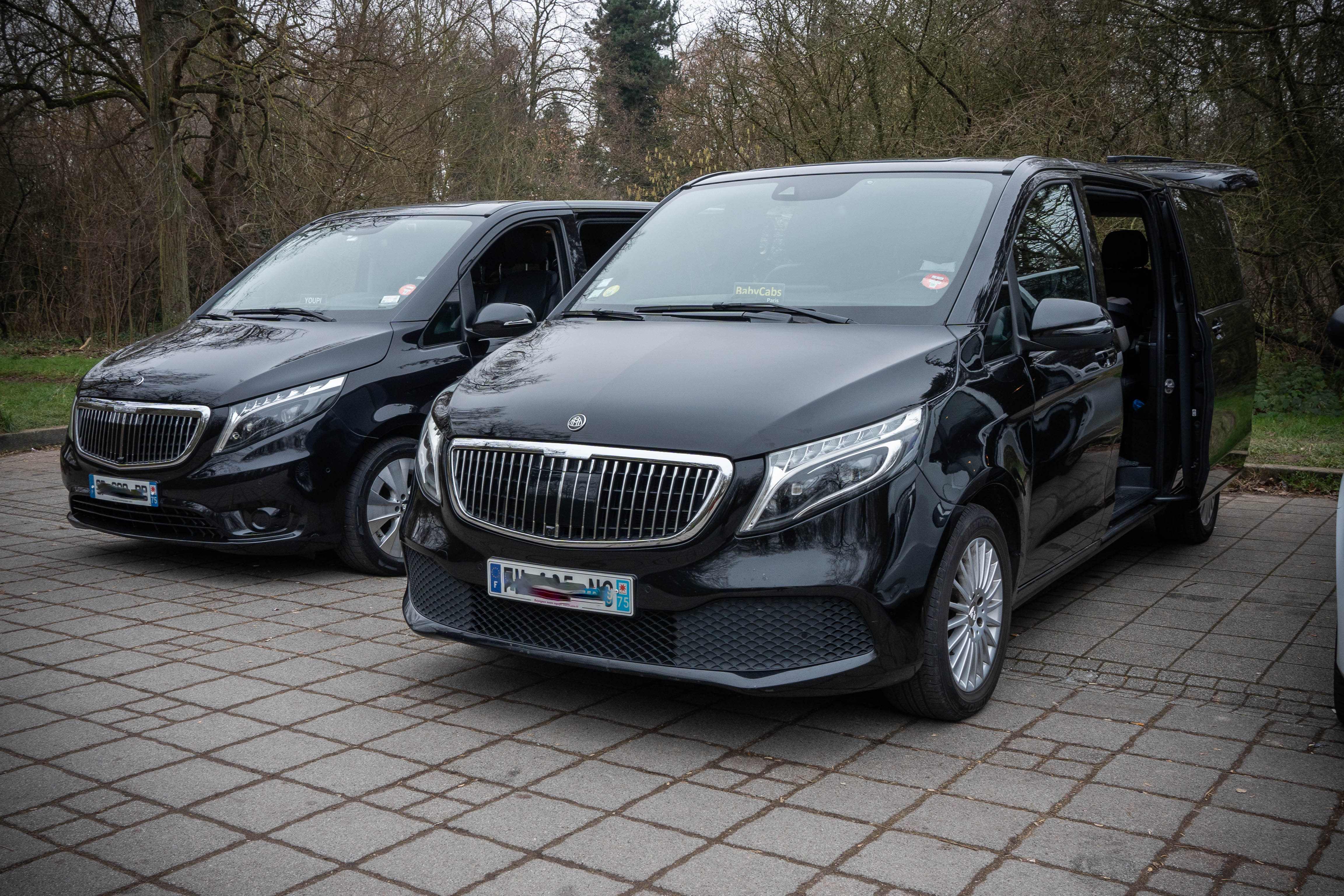 Van & Minibus for Large Families in Paris – With Driver and Child Seats